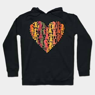 Chess Heart Hoodie